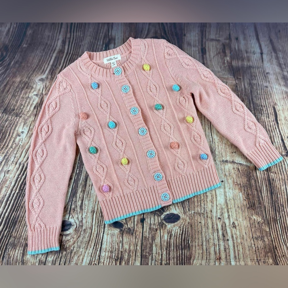 Matilda Jane Clothing Dream Chasers Peachy Cardigan